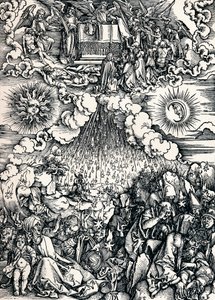 Die Öffnung des fünften und sechsten Siegels, 1498 1906 von Albrecht Dürer