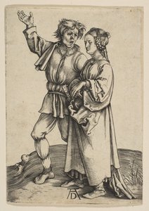 Der Bauer und seine Frau (ca. 1497) von Albrecht Dürer