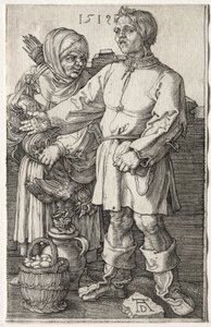 Die Bauern auf dem Markt, 1519 von Albrecht Dürer