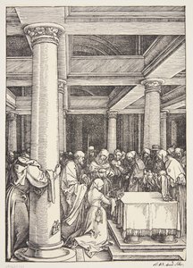 Die Darstellung im Tempel von Albrecht Dürer
