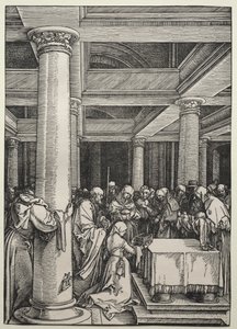 Die Darstellung Christi im Tempel von Albrecht Dürer
