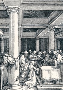 Die Darstellung Christi im Tempel, 1506 von Albrecht Dürer