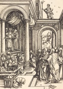 Die Darstellung der Jungfrau im Tempel von Albrecht Dürer