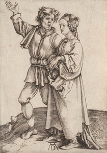 Das rustikale Paar Der Bauer und seine Frau von Albrecht Dürer