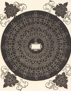 Der zweite Knoten mit einer länglichen Tafel, wahrscheinlich 1506-1507 von Albrecht Dürer