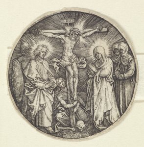 Die kleine Kreuzigung ("Der Knauf von Kaiser Maximilian") von Albrecht Dürer