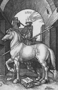 Das kleine Pferd, 1505, 1906 von Albrecht Dürer