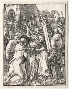 Die Kleine Passion: Christus trägt das Kreuz