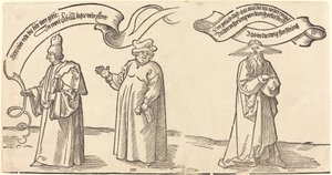 Der Lehrer, der Geistliche und die Vorsehung von Albrecht Dürer