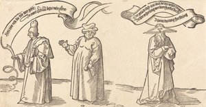 Der Lehrer, der Geistliche und die Vorsehung, wahrscheinlich 1526