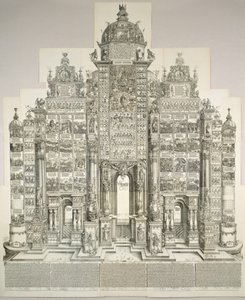 Der Triumphbogen von Maximilian, 1515, Ausgabe von 1799 von Albrecht Dürer