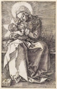 Die Jungfrau, die das Kind stillt von Albrecht Dürer