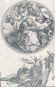 Die Jungfrau von zwei Engeln gekrönt, ca. 1515, 1906 von Albrecht Dürer