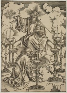 Die Vision der sieben Leuchter von Albrecht Dürer