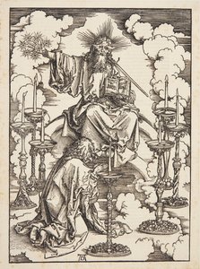 Die Vision der sieben Leuchter von Albrecht Dürer