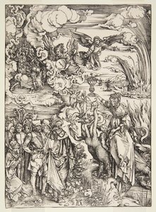Die Hure Babylon, aus der Apokalypse von Albrecht Dürer