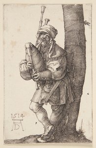 Der Dudelsackspieler von Albrecht Dürer