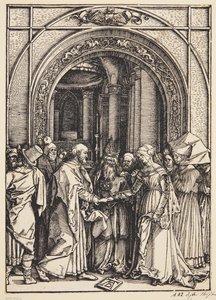 Die Verlobung der Jungfrau von Albrecht Dürer