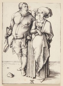 Der Koch und seine Frau von Albrecht Dürer