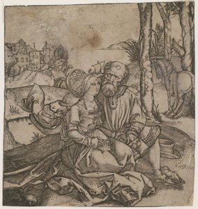 Das ungleiche Paar, ca. 1495 von Albrecht Dürer