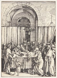 Die Ablehnung von Joachims Opfergabe von Albrecht Dürer