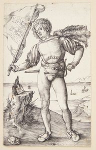 Der Fahnenträger von Albrecht Dürer