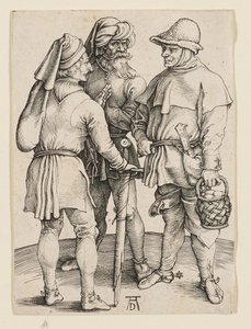 Drei Marktbauern von Albrecht Dürer