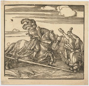 Turnier, ca. 1516 von Albrecht Dürer