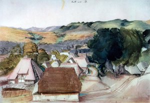 Ansicht von Kachreuth, bei Nürnberg, 1511, 1936 von Albrecht Dürer