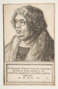 Willibald Pirckheimer, 1524 von Albrecht Dürer