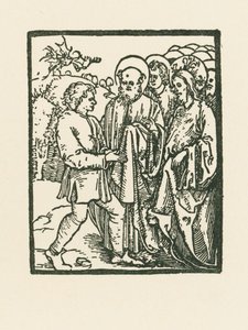 Christus heilt einen vom Teufel Besessenen von Albrecht Dürer or Duerer