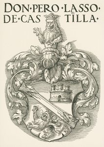 Wappen von Don Pedro Lasso de Castilla von Albrecht Dürer or Duerer