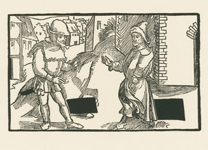 Demea und Micio von Albrecht Dürer or Duerer