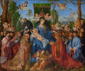 Rosenkranzfest, 1506 von Albrecht Dürer
