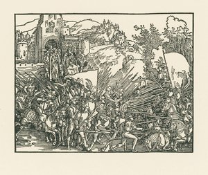 Holofernes kämpft gegen die Juden