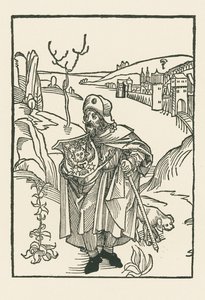Jean Charlier de Gerson als Pilger von Albrecht Dürer or Duerer