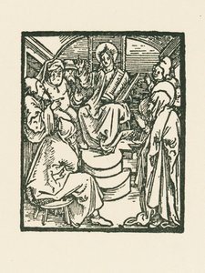 Jesus unter den Doktoren von Albrecht Dürer or Duerer