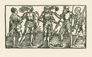 Ritter und Soldaten von Albrecht Dürer or Duerer