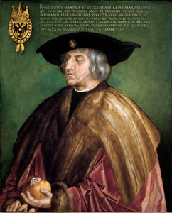Porträt von Kaiser Maximilian I. von Habsburg von Albrecht Dürer