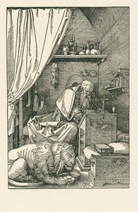 Heiliger Hieronymus in seiner Zelle von Albrecht Dürer or Duerer
