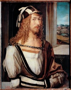 Selbstporträt mit 26 Jahren von Albrecht Dürer