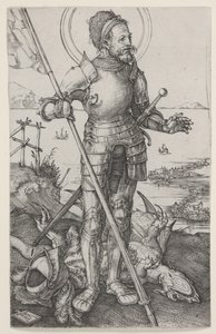 St. Georg zu Fuß von Albrecht Dürer
