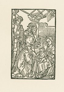 Die Anbetung der Könige von Albrecht Dürer or Duerer