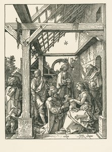 Die Anbetung der Könige von Albrecht Dürer or Duerer