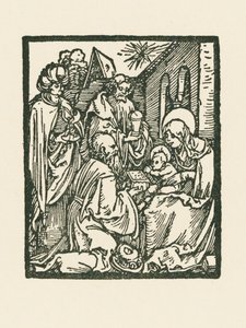 Die Anbetung der Könige von Albrecht Dürer or Duerer