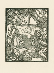 Die Anbetung der Hirten von Albrecht Dürer or Duerer
