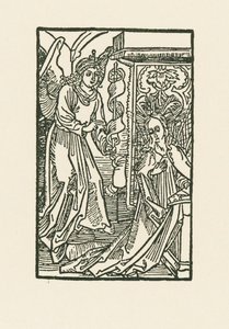 Die Verkündigung von Albrecht Dürer or Duerer
