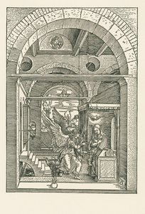 Die Verkündigung, um 1503 von Albrecht Dürer or Duerer