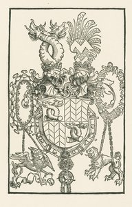 Das Wappen von Florian Waldauf von Waldenstein von Albrecht Dürer or Duerer