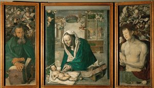 Der Dresdner Altar, um 1496 von Albrecht Dürer or Duerer